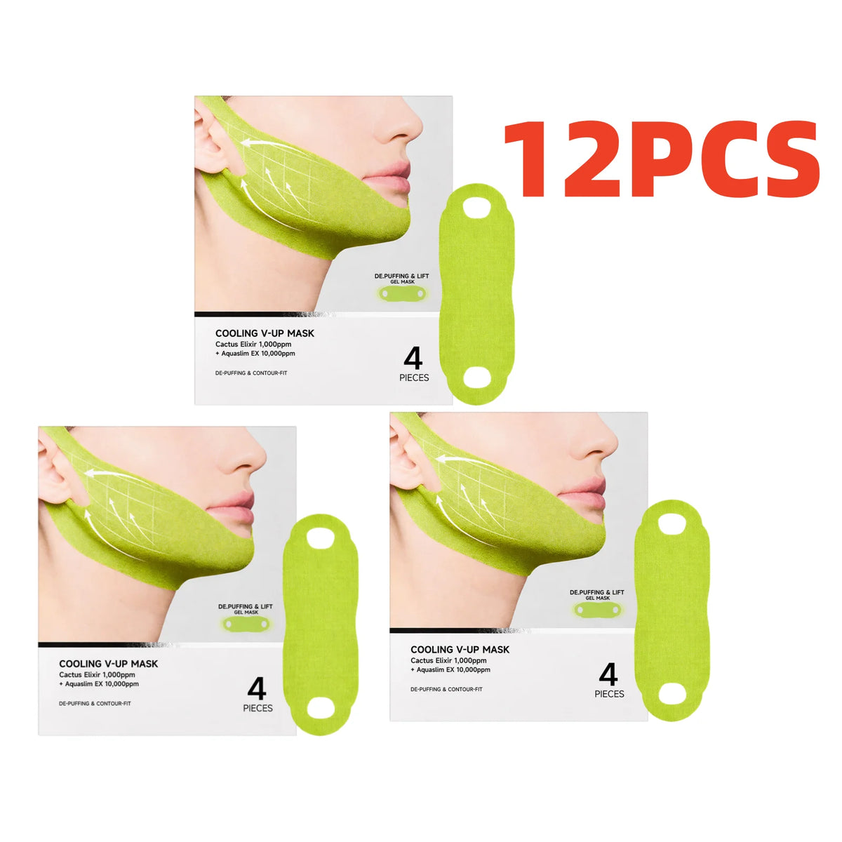 Retinol Firming Booster Cream with V Line Face Lifting Mask Set Full Face Anti-Aging&Jawline Tightening,Collagen Anti Wrinkle Moisturizer,Powerful Anti Swelling&Lifting Effect,Double Chin Reducer Facial Contour Lifting Skin C