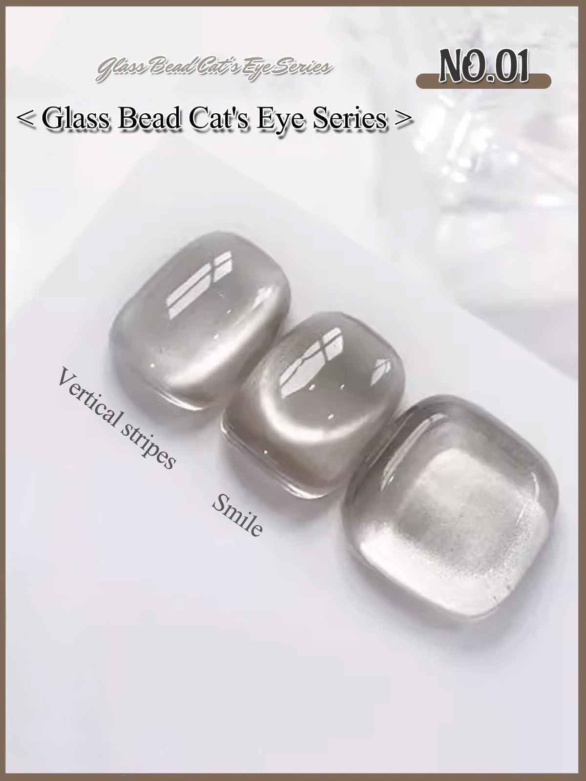 1-12pcs TC Summer Blue Glass Bead Cat Eye Gel Nail Polish Flash White Spar Nude Color Magnet Nail Art Gel Salon Christmas Nails