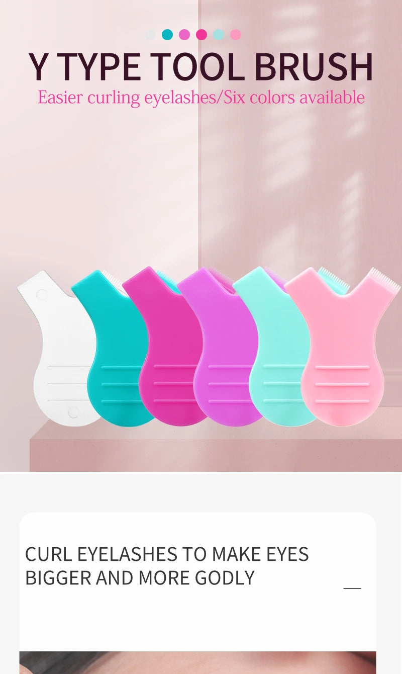 10/20 Pcs Reuseable Plastic Eyelash Brush Cleaning Y Shape Grafted lashes Mascara Brushes Eyelash Extension women Makeup Tools