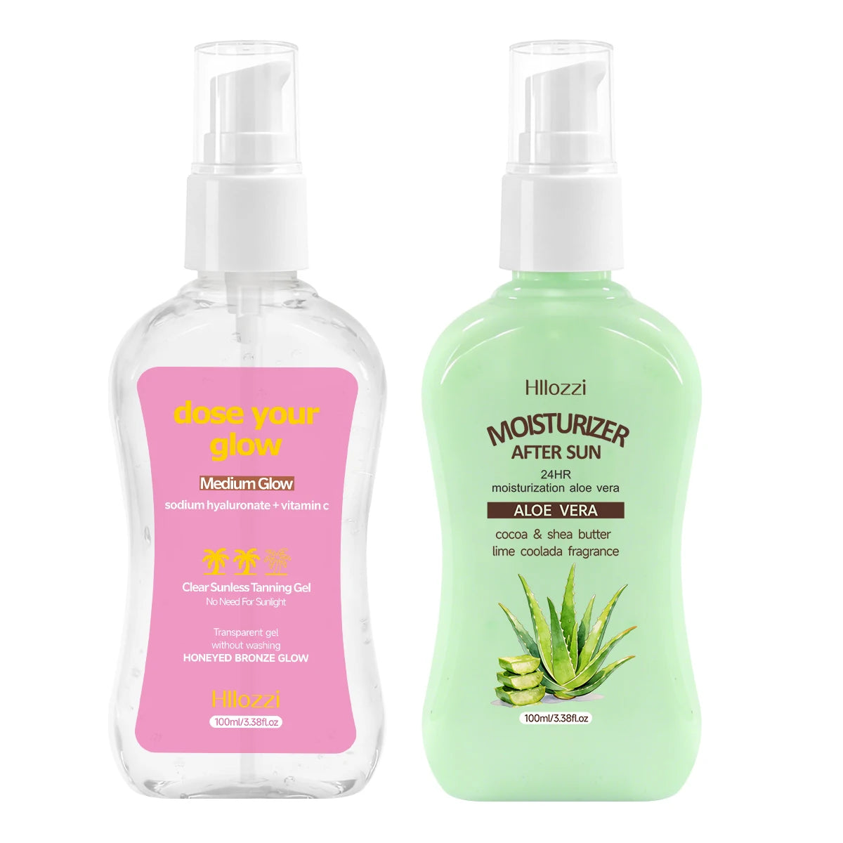 CLEAR SUNLESS TANNING GEL (MEDIUM GLOW) MOISTURIZER AFTER SUN,Long-lasting bronze, nourishing without stickiness