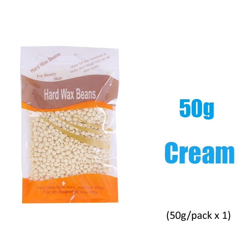 2026 Depilatory Wax Beans Hard Wax for Heating Machine Painless Hot Film Bikini Line Face Legs Body Hair Removal Treatment