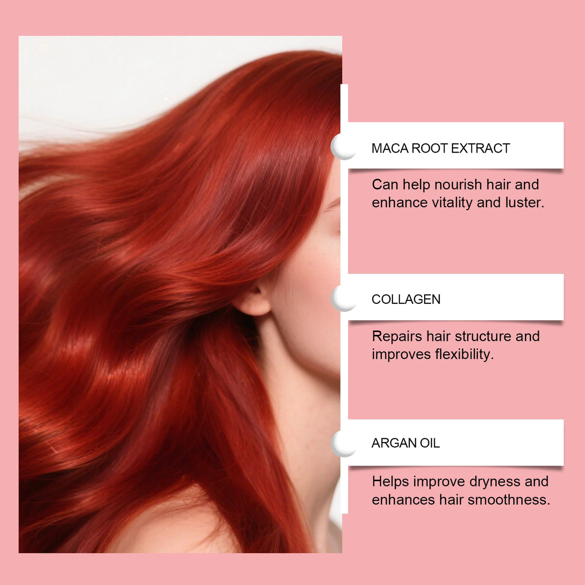 Color Boosting Conditioner Neutralizes Brass Yellow Tones Fade After Bleach Hair Dye Color Depositing Hair Mask For Red Brown