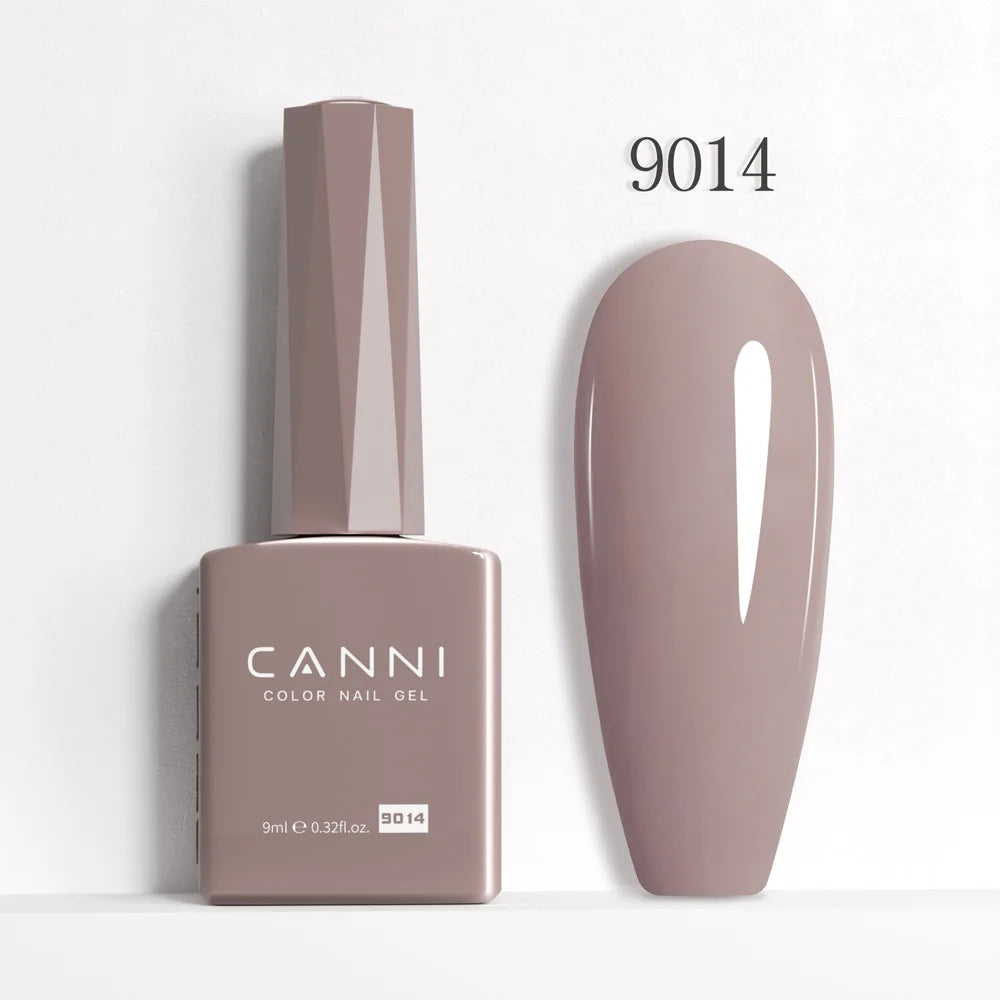 CANNI Hema Free Nail Gel Polish Christmas Red Color Collection Semi Permanent Nail Dehydrator Primer 9ml French Gorgeous Color