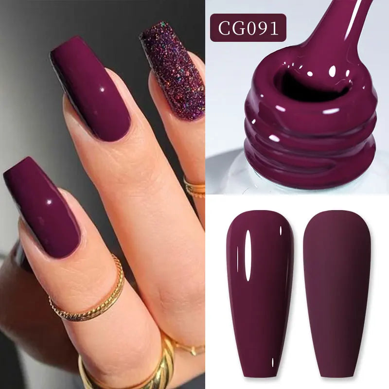 BORN PRETTY 130Colors Nail Gel Polish 10ml Vernis Semi Permanent Nail Art Manicure Soak Off LED UV Gel Nail Polish Nail Supplies
