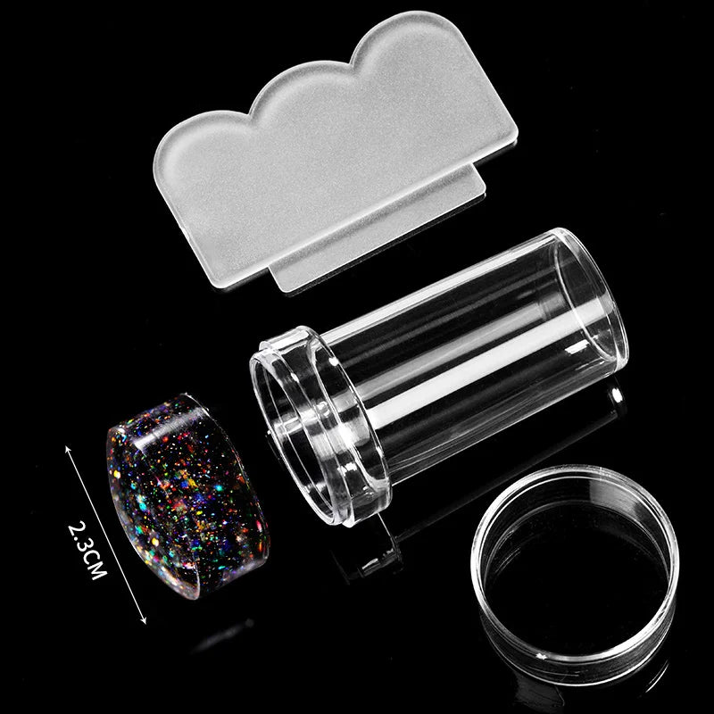 BORN PRETTY 10ml Stamping Nail Polish Set Gold Silver Black White Color Nail Printing Polish DIY for Nail Plate Design Varnish