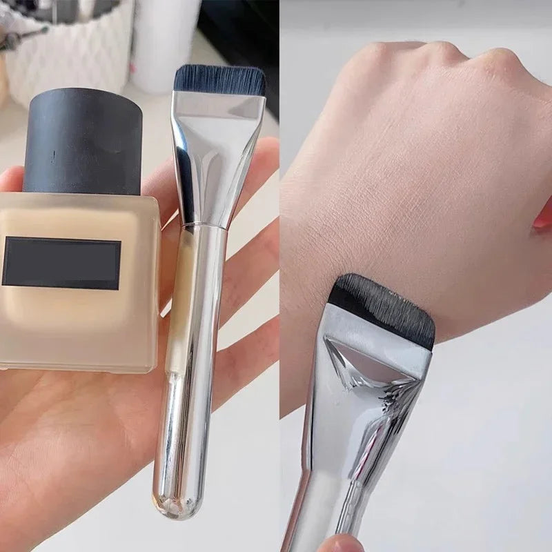 Contour Brush Blending Foundation Cream Makeup Brushes Beauty  Brush Lightweight Face Contour Brush Ultra Thin Foundation Flat