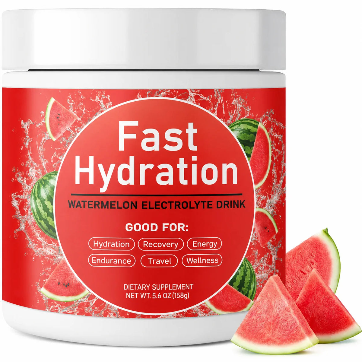 Electrolyte Drink Powder 3 Flavors with Sodium Potassium Magnesium Vitamin C B12 Supports Fluid Balance Energy & Endurance 158g
