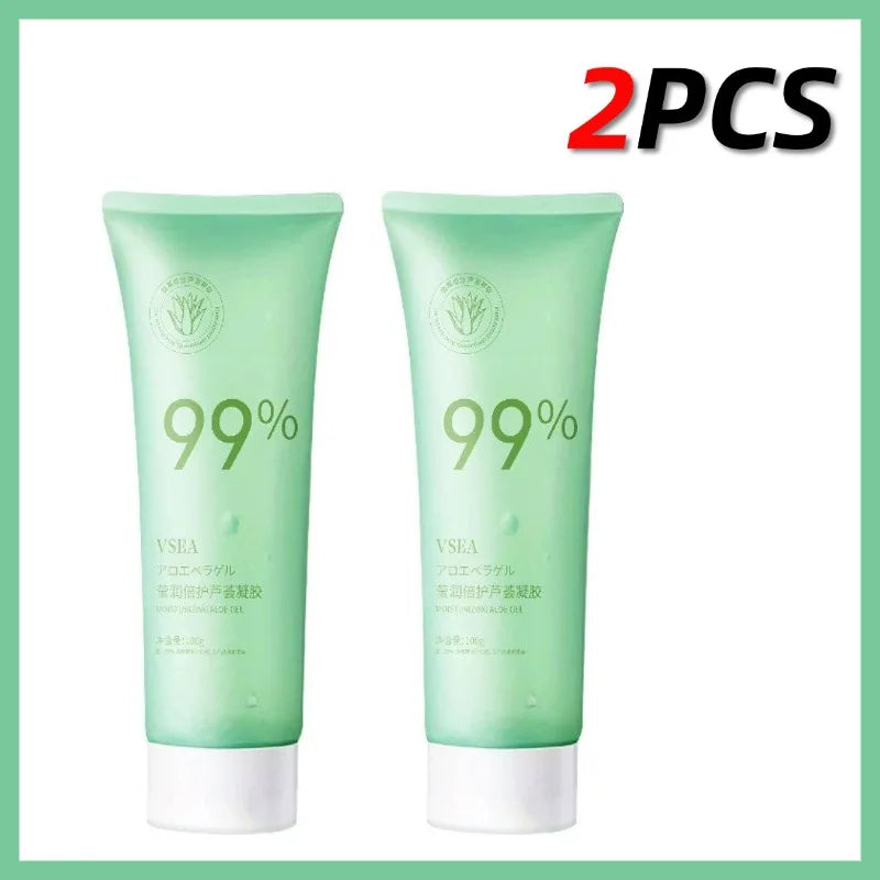 Aloe Vera Gel Moisturizing Face Body Cream Sunburn Repair Hydrating Soothing After Sun Acne Treatment Sensitive Skin Care