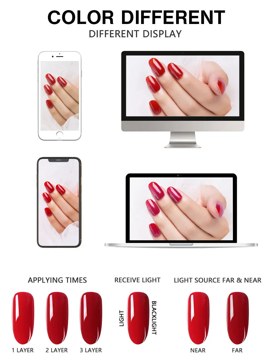 NAILCO 15ml TPO-Free Nail Gel Polish Vernis Semi Permanent Nails Art Manicure Design Hybrid Remover Gel Top Coat Ongle Gel UV