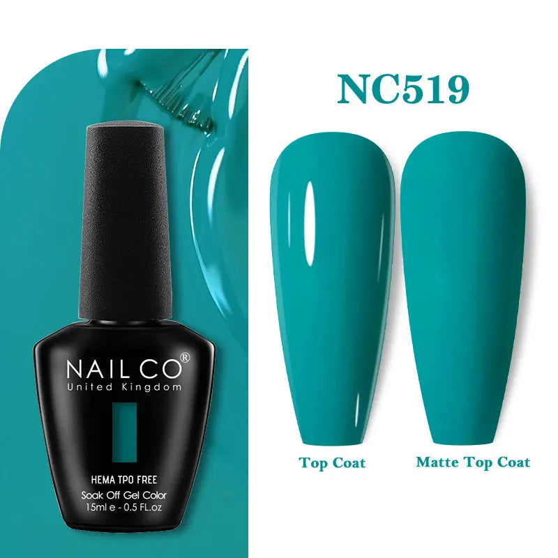 NAILCO 15ml TPO-Free Nail Gel Polish Vernis Semi Permanent Nails Art Manicure Design Hybrid Remover Gel Top Coat Ongle Gel UV