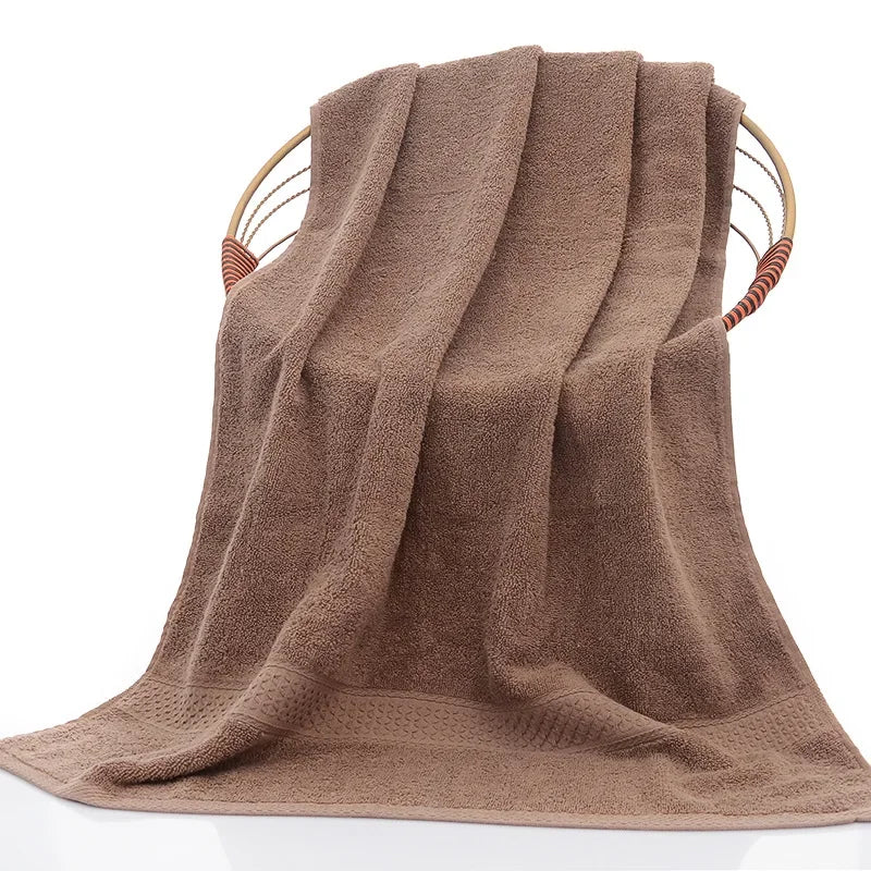 Thicken 100% Cotton Face Towel Absorbent Pure Hand Wash Hair Shower Microfiber Towel Bathroom Family Hotel