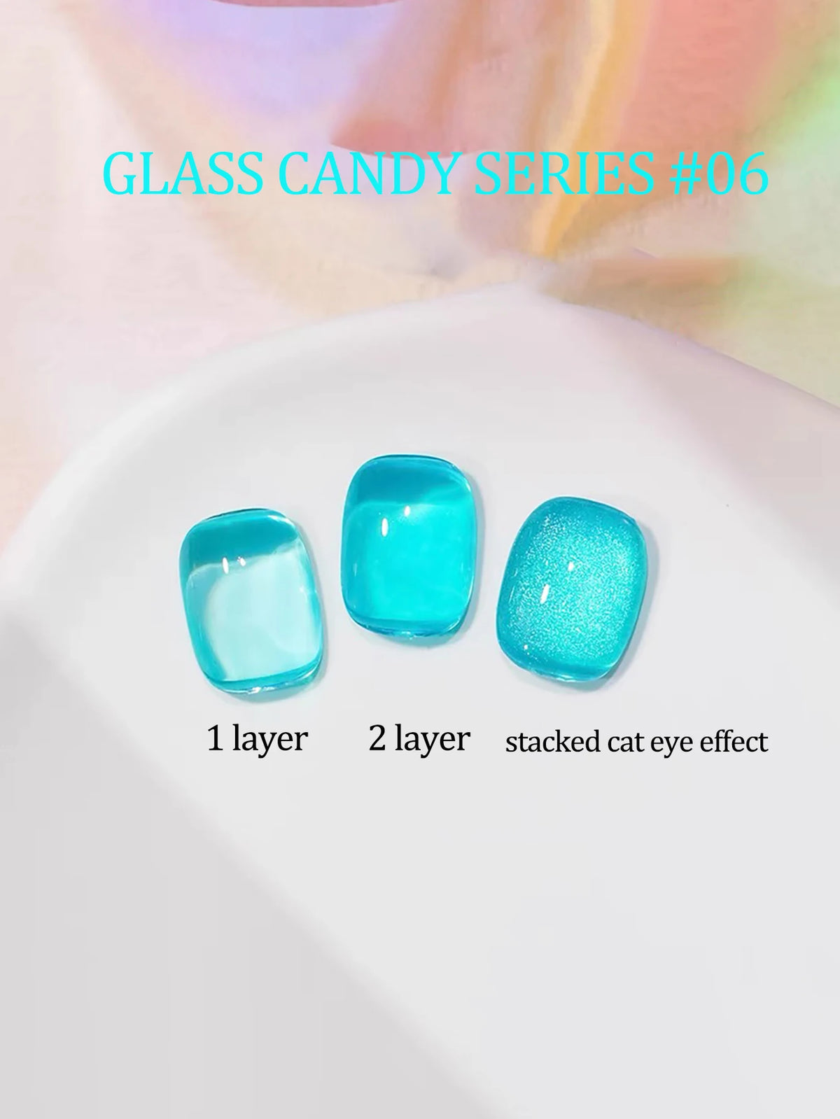 MIANEL 12ML Candy Glass Gel Nail Polish Set Ice-Clear Dopamine Spring Nails Fantasy Nail Art 1-10 Pcs