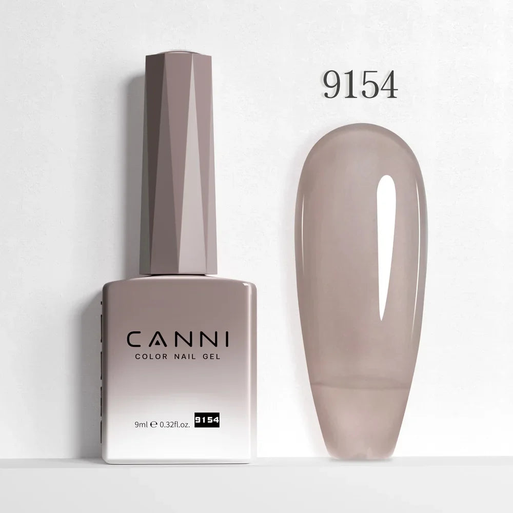 CANNI Christmas Color Gel Polish 9ml Hema Free TPO Free Nail Gel Polish Winter Colors Semi Permanent Gel Super Texture Brush