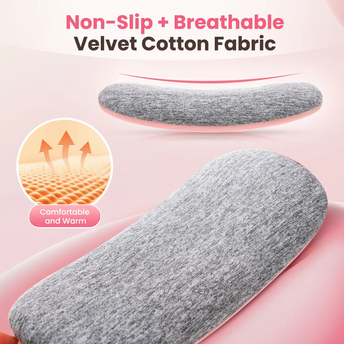 Portable Electric Heating Pad Menstrual Cramp Massager Women Period Care Hot Compress Device Vibration Abdominal Warm Palace Bel