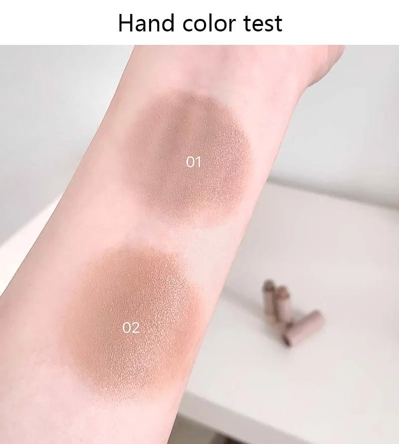 Moisturizing Silky Three-dimensional Contour Stick Lasting Natural Matte Single Color Suitable for Nose Shadow Makeup Contour