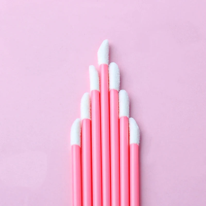 5/100 Pcs MicroBrush Eyelashes Extension Individual Lash Removing Swab Micro Brush For Eyelash Makeup Tools
