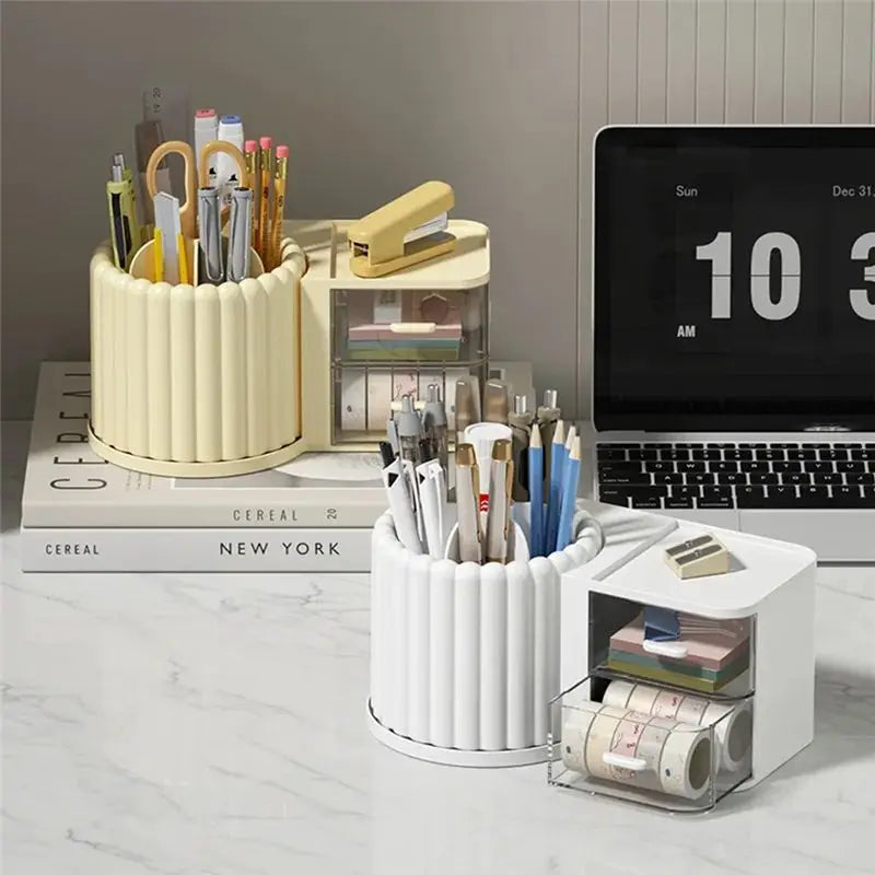 ABKW-Drawer Cosmetic Storage Box Large Capacity Makeup Organizer Home Skin Care Desktop Lipstick Brush Storage Tool