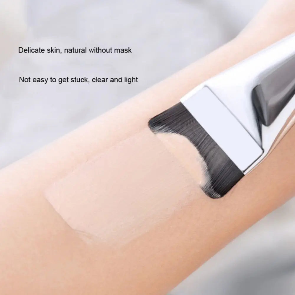 Soft Hair One-Line Foundation Brush Ultra-thin Dense Bristle Liquid Foundation Makeup Brush Lightweight Beauty Tools