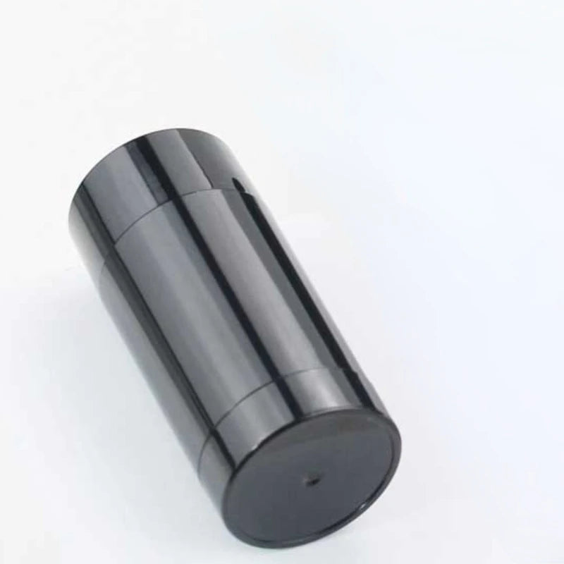 10/20/30Pcs 15ml 30ml 50ml 75ml Round Shape Bottom Filling Stick Deodorant Container Black Travel Twist Up Stick Deodorant Tube