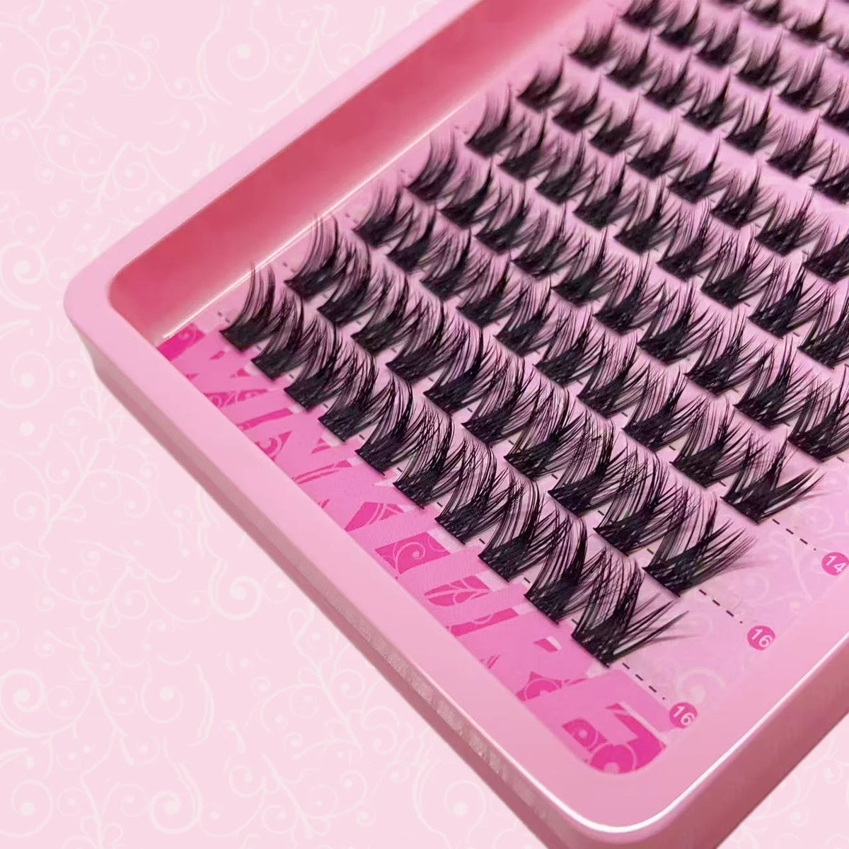 WINKLURE Clusters of False Eyelashes, 8-16Mm, Natural And Thin, Reusable, Perfect for Halloween, Christmas, Valentine'S Day Gift