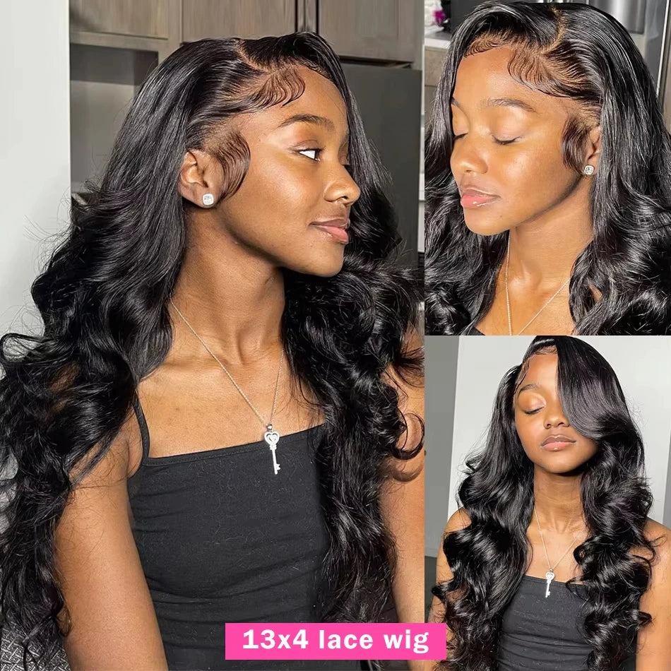Wear and Go Glueless Wigs Pre Plucked Pre Cut Body Wave Bob Wig Human Hair wigs for black women