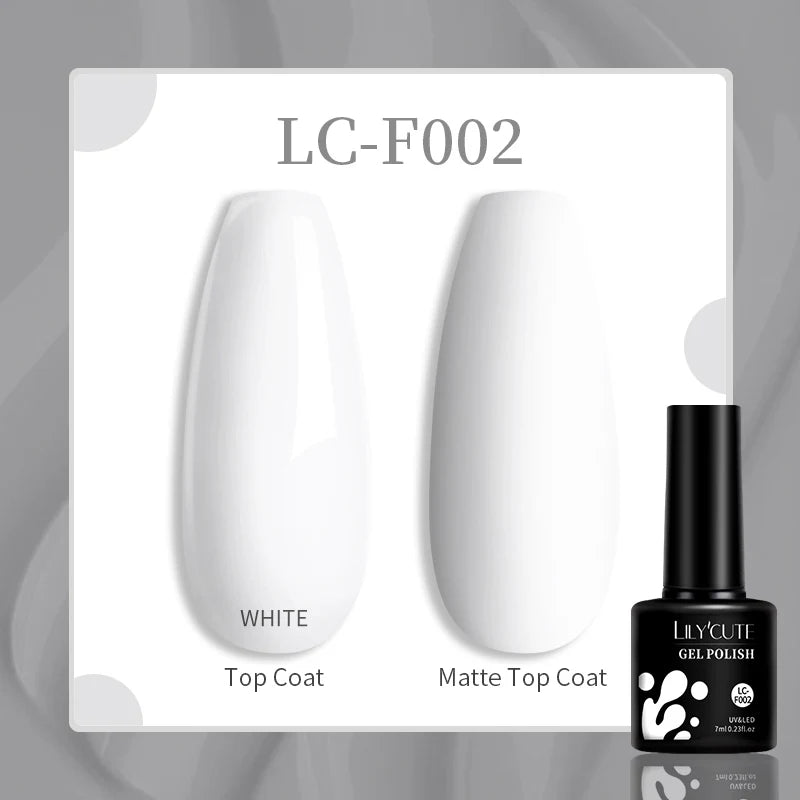 LILYCUTE 7ML Quick Extension Nail Gel Vernis Semi Permanent Acrylic Crystal White Clear Nude Gel Nail Polish UV Construction Gel