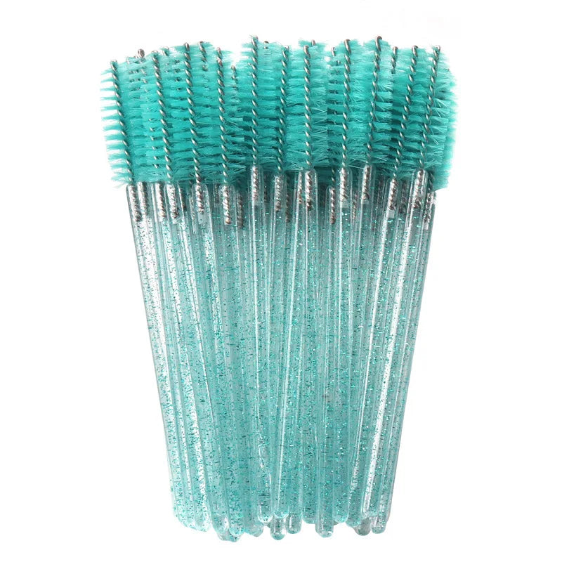 100 Pcs Disposable Eyelash Mascara Brushes for Eye Lashes Extension Eyebrow and Makeup of Makeup Tools
