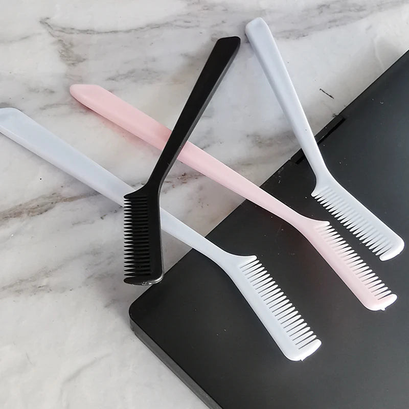 10pcs Eyebrow Comb Brush Eyelash Combs Eyelashes Brushes Mascara Wands Makeup Comb Supplies Of Lash Extension