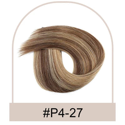 Women Toppers Silk Base Human Hair Wigs Straight Clip in Remy Human Hair Extensions Silk Top Woman Toupee 100% Real Hairpiece